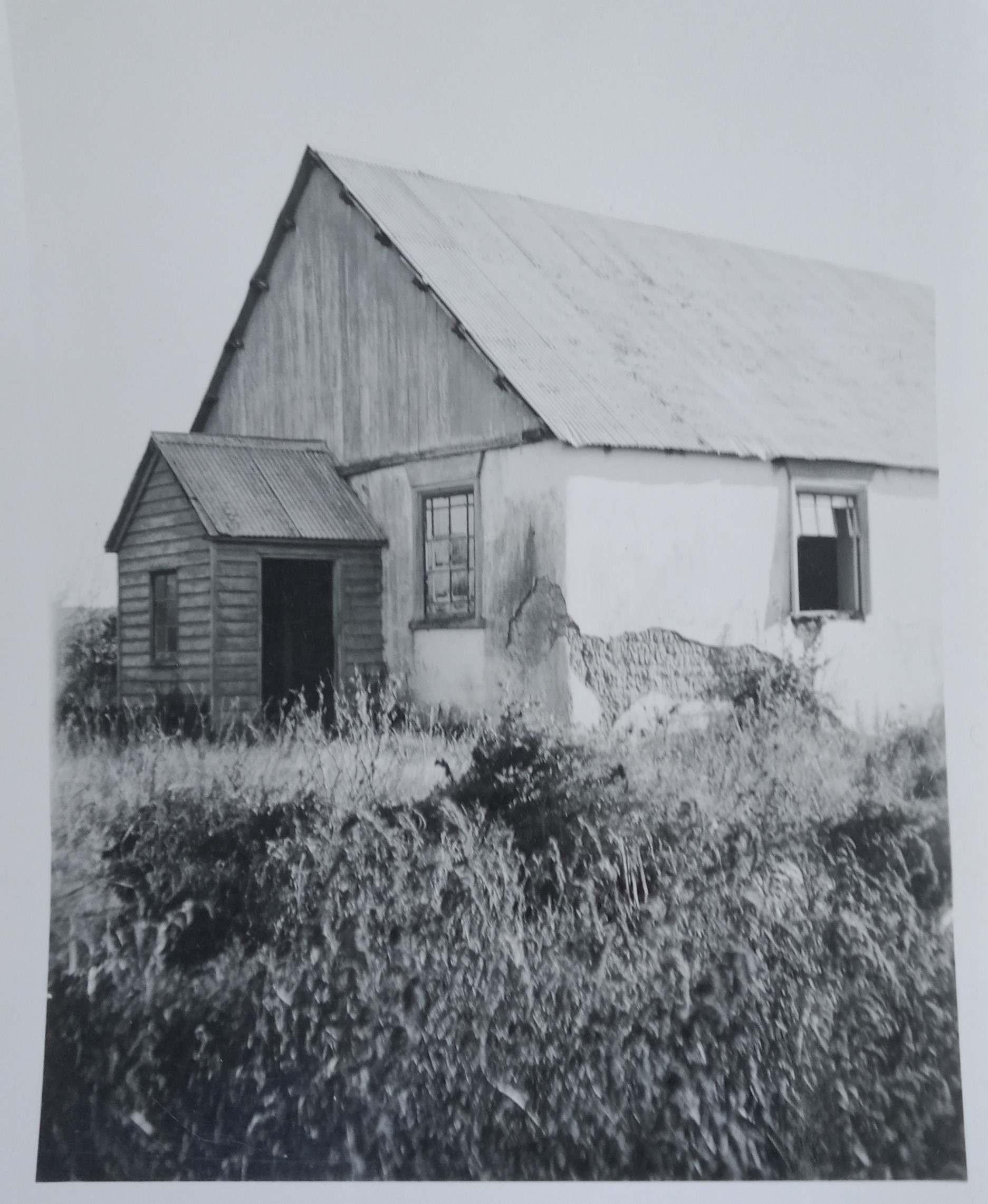 Old photo of the church.